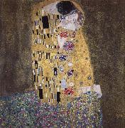 Gustav Klimt kiss oil painting